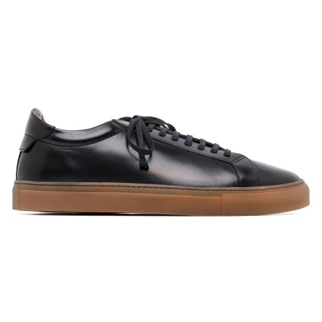 Silvano Sassetti Romilly Black Leather Sneakers - Silvano Sassetti