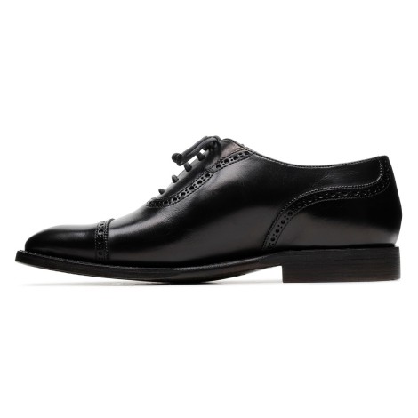 Silvano Sassetti Lione Black Leather Lace-up Shoes - Silvano Sassetti