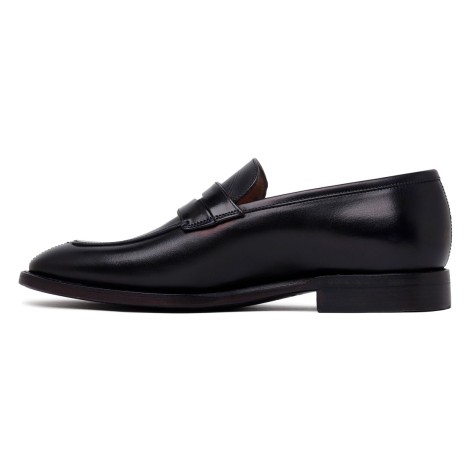 Silvano Sassetti Marsiglia Navy Leather Loafers - Silvano Sassetti