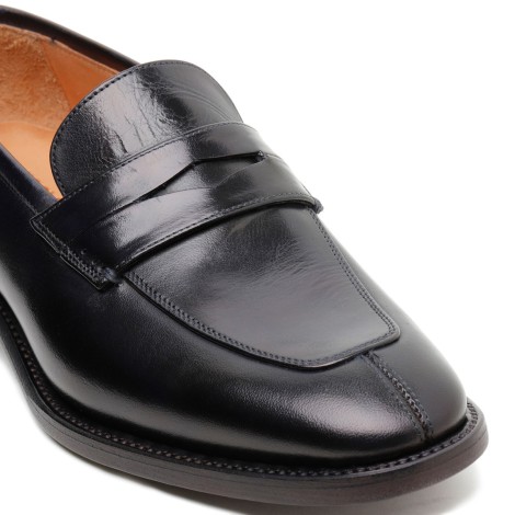 Silvano Sassetti Marsiglia Navy Leather Loafers - Silvano Sassetti