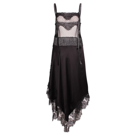 Antonio Marras 'Mughetto' Lace Details Midi Dress 42