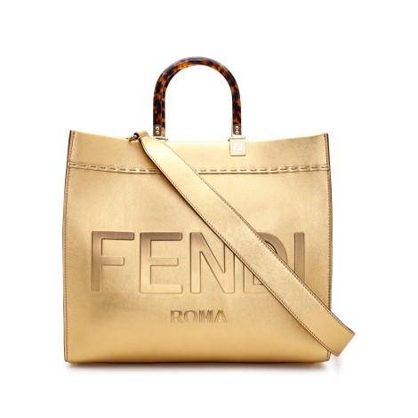 Fendi 'Sunshine' Medium Leather Shopping Bag GR