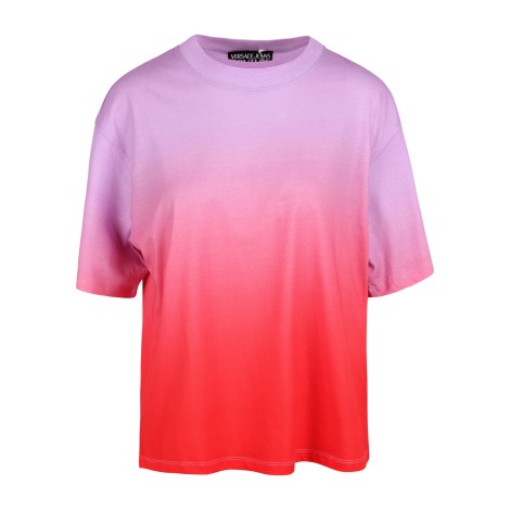 Versace Jeans Couture Gradient Coloured Cotton T-Shirt M