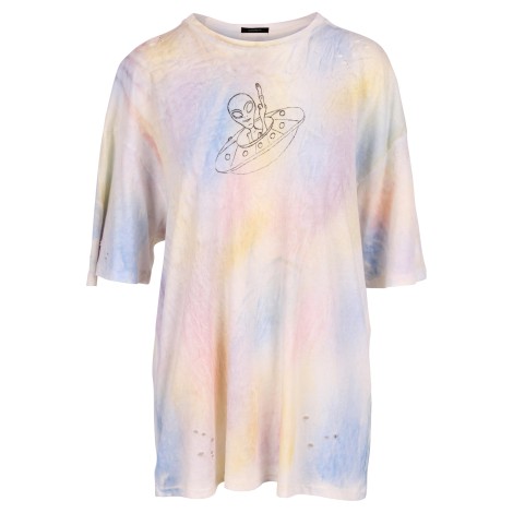 R13 'Ufo Oversized' Cotton T-Shirt XS