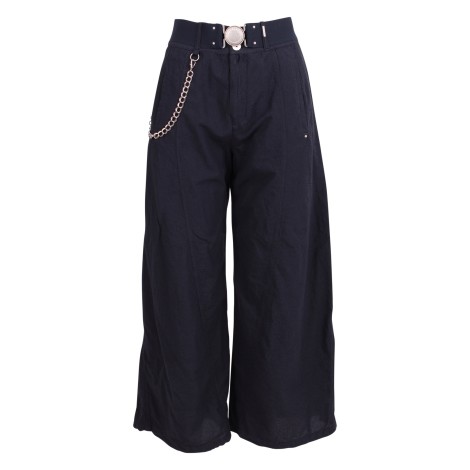 High 'Giddy' Wide Cotton Trousers 42