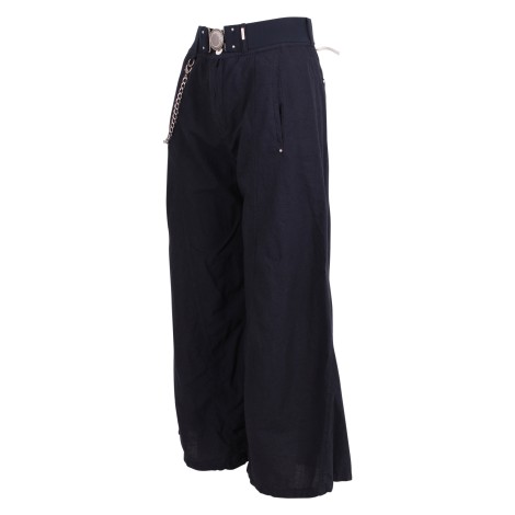 High 'Giddy' Wide Cotton Trousers 42