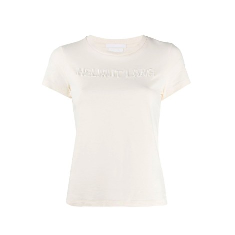 HELMUT LANG T-shirt con logo ricamato