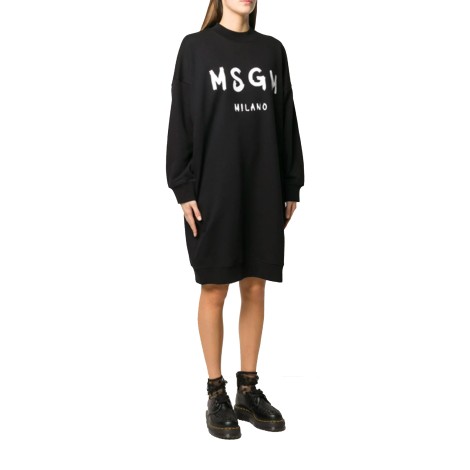 MSGM Abito con logo