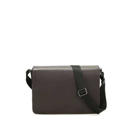 ARMANI | Leather Messenger Bag