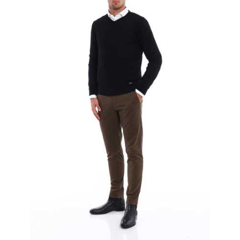 ARMANI | V-Neck Wool Sweater