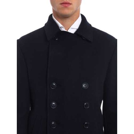 ASPESI | Men's Peak Boiled Wool Coat