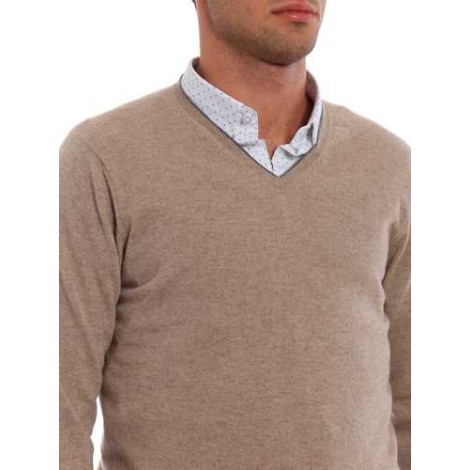 CRUCIANI | Men's Cashmere V-Neck Sweater