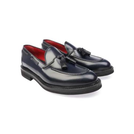 BARRETT | Men's Patent Leather Loafer with Tassels