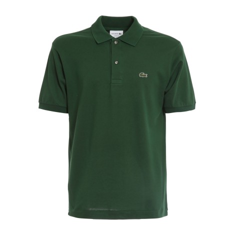 LACOSTE POLO IN PETIT PIQUE' VERDE 1212132