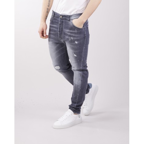 PATRIOT Jeans con rotture e scambiature Patriot