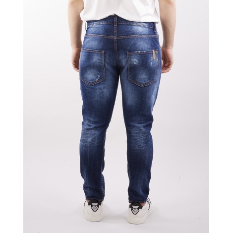 YES LONDON Jeans con rotture Yes London