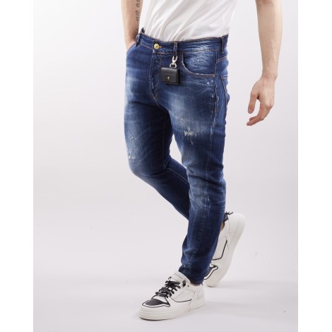 YES LONDON Jeans con rotture Yes London