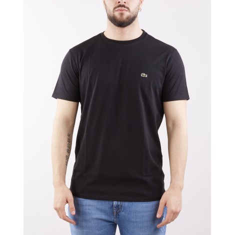 LACOSTE T-shirt girocollo in cotone Pima Lacoste