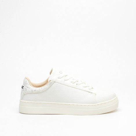 Sneakers in ecopelle bianca