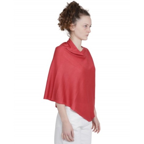 Nenah dust red Poncho top