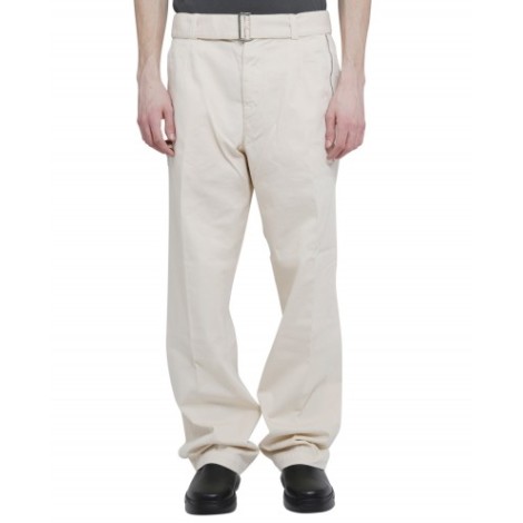 Dries Van Noten ecru Penson trousers