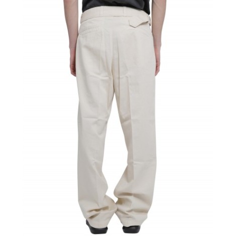 Dries Van Noten ecru Penson trousers