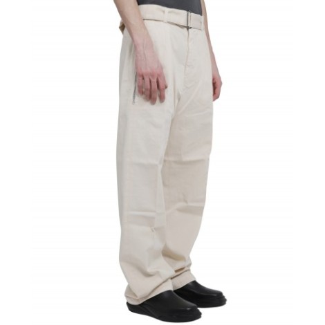 Dries Van Noten ecru Penson trousers