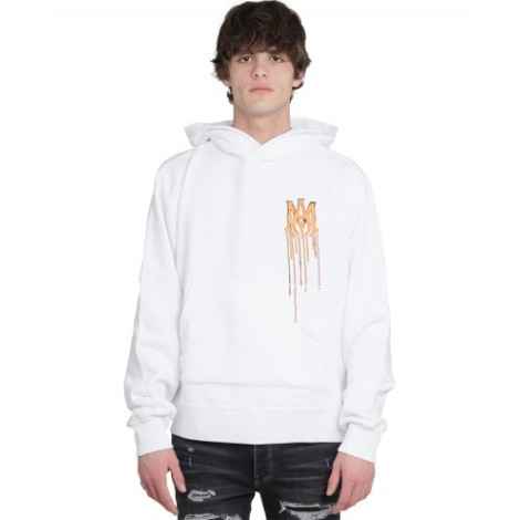 Amiri white Spray Paint MA hoodie