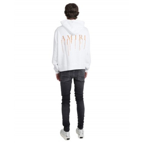 Amiri white Spray Paint MA hoodie