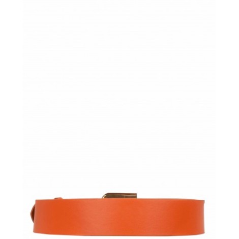 Ralph Lauren orange RL logo belt