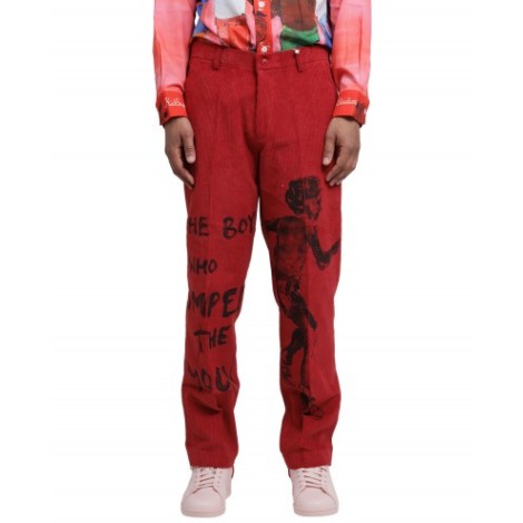 Kidsuper red Jumped the Moon trousers