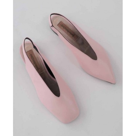 Coliac pink Twins slingbacks