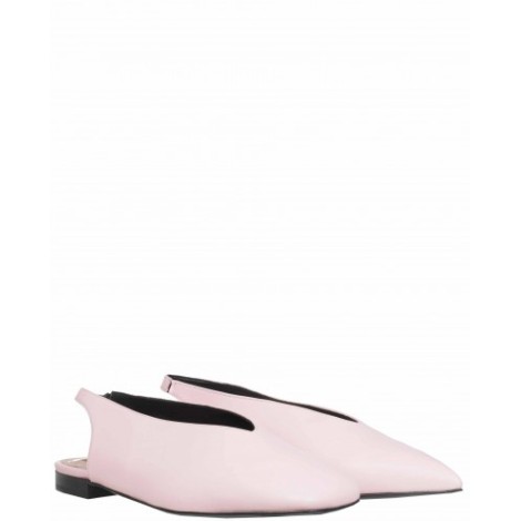 Coliac pink Twins slingbacks