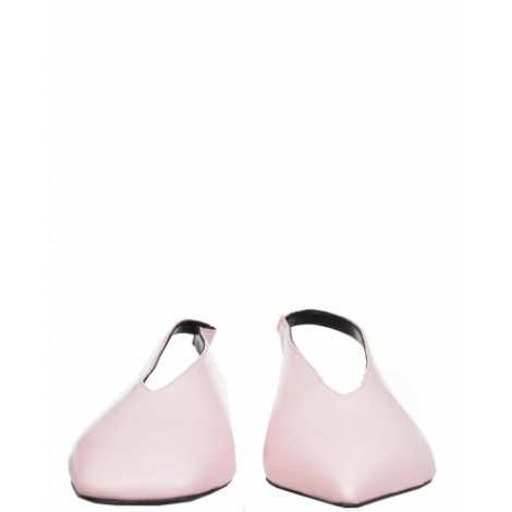 Coliac pink Twins slingbacks