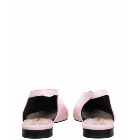 Coliac pink Twins slingbacks