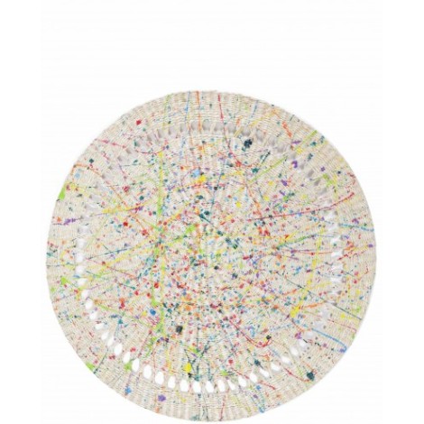 Sensi Studio multicolor Pollock round placemat