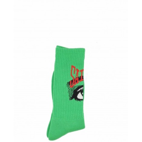 Saint MXXXXXX green Eye socks