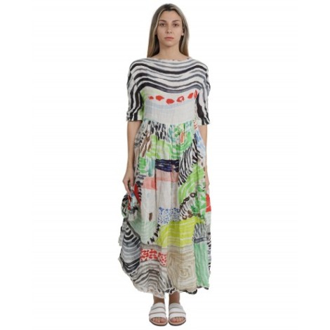 Daniela Gregis multicoloured Deriva dress