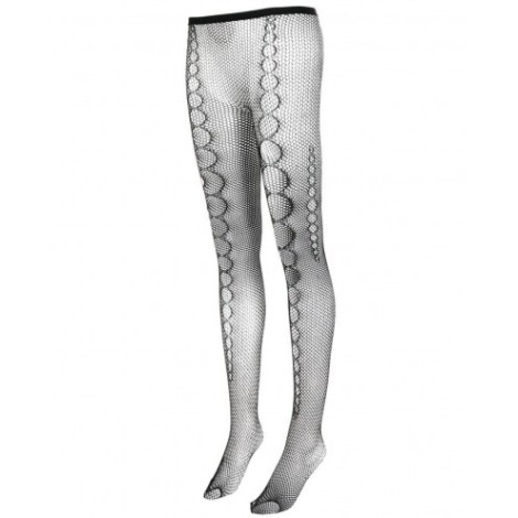 Rui black mesh stockings