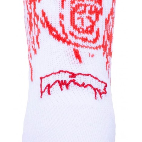 Fucking Awesome white Front Row socks