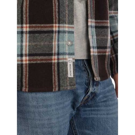 WOOLRICH | Men's Alaskan Overshirt in Melton Wool