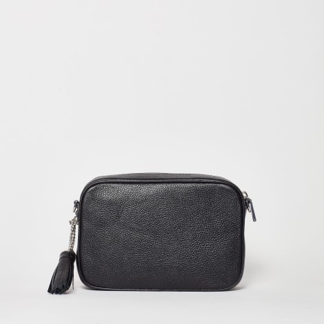 <p>Borsa in pelle nera</p>