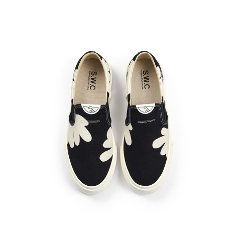 Sneaker Shroom Hands Slip-on Nera