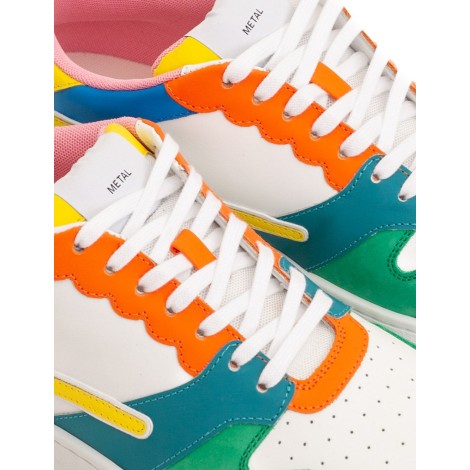 Sneaker Metal Margom Pastel in Pelle