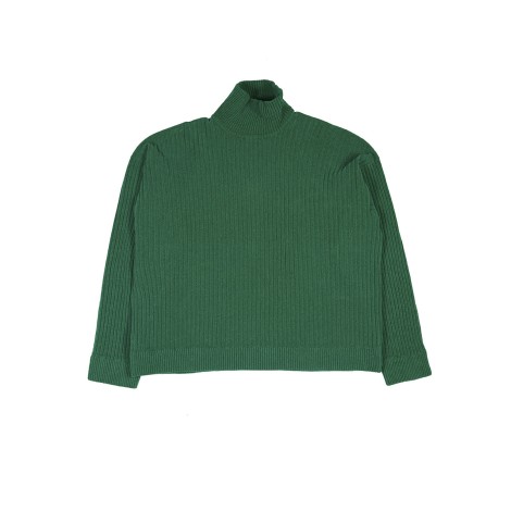 Maglione High Neck Verde