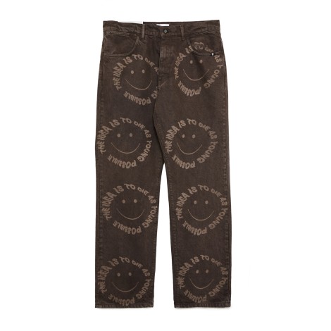 Pantalone James Smiley Marrone