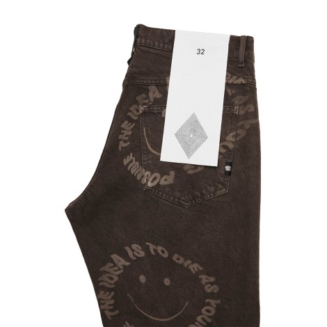 Pantalone James Smiley Marrone