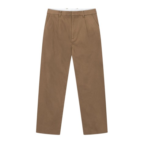 Pantalone Aaren Marrone in Cotone