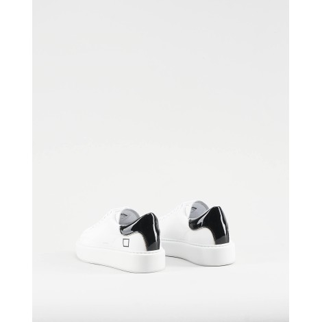 DATE Sneakers Sfera Patent White-Black D.A.T.E.