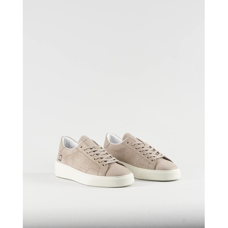 DATE Sneakers Levante Nabuk Beige D.A.T.E.